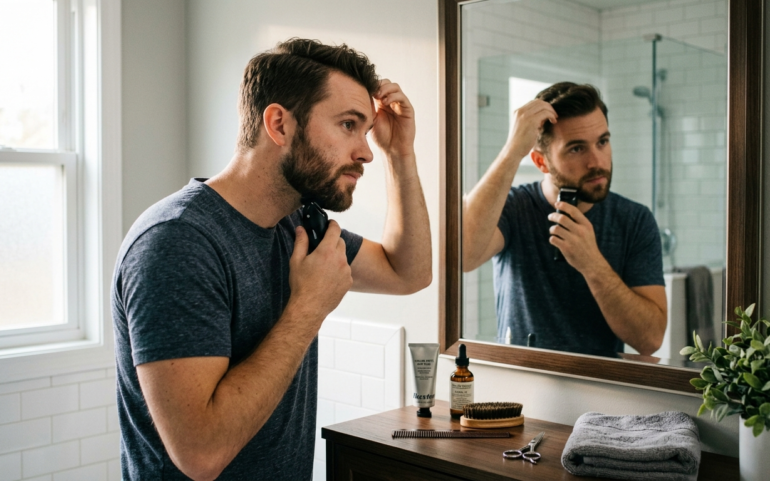 Men’s Grooming Guide: How to Maintain Your Hair Between Visits